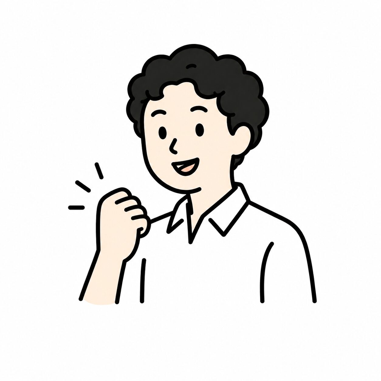 株山のひとこと用イラスト