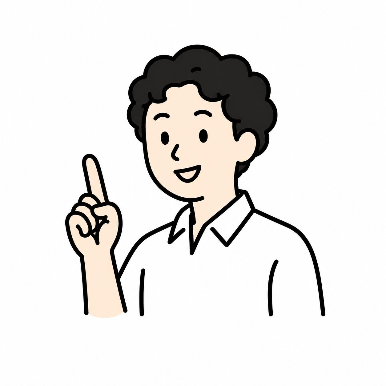 株山（かぶやま）のひとこと用イラスト